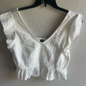 ❤️Wild Fable Eyelet Crop Top